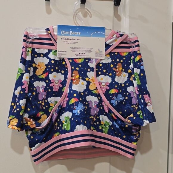 Care Bears Chasing Stars Triangle Bralette & Boyshort Set - Picture 4 of 6